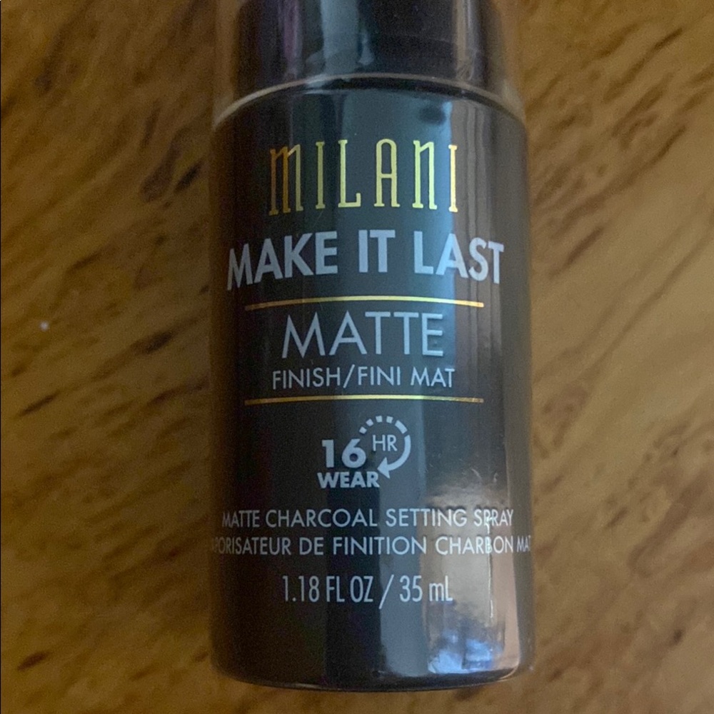 Milani Black Matte Setting Spray Makeup 35ml - Picture 4 of 4